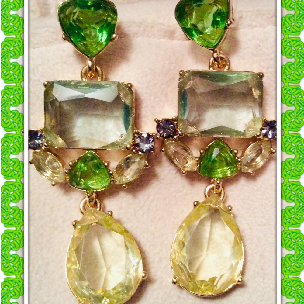 💥PRICE DROP💥Handcrafted Crystal Earrings